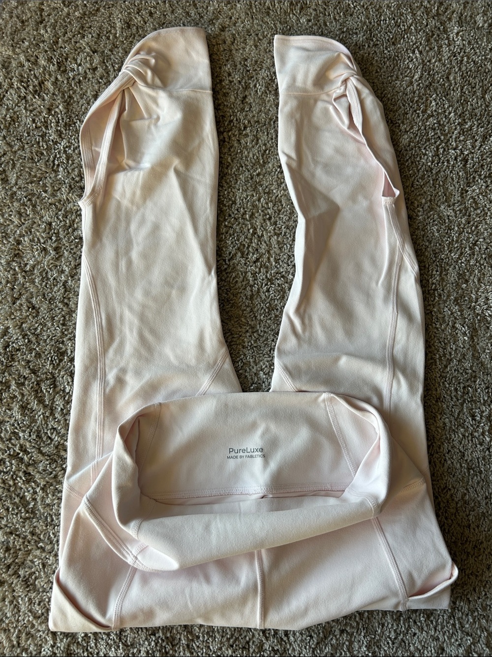 Fabletics Blush Pink High-Waist Leggings